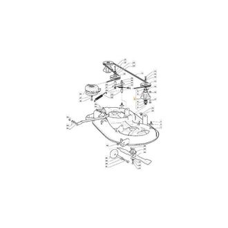 STIGA Sports Eje De Cuchilla Para Tractor De C&eacute;sped Compatible Castelgarden 13286718 38220701/1