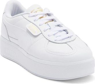 Puma Palermo Elevata Platform Sneaker in Puma White at Nordstrom, Size 8.5