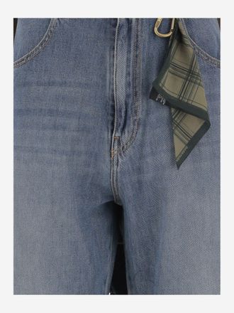 Darkpark Cotton Blend Denim Jeans - Blue