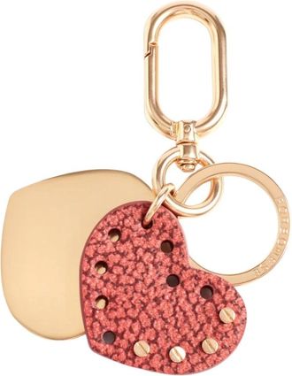 Borbonese Hartjes Sleutelhanger - Dames - Sleutelhangers & Tashangers - Rood - ONE Size - Accessoires