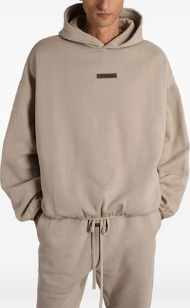 Fear of God Hoodie met logodetail - Beige