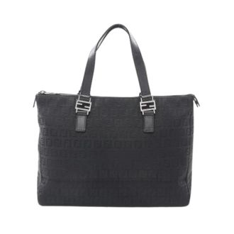 Fendi Pre-owned Tote Bags, female, Black, Size: ONE SIZE Pre-owned Tote Bag