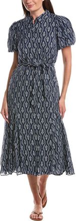 CeCe by Cynthia Steffe Cece Puff Sleeve Midi Shirtdress
