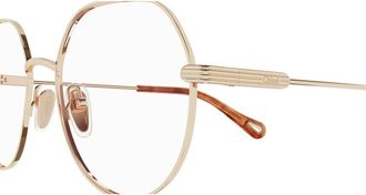 Chloé Ch0137o006 Gold Gold Transparent