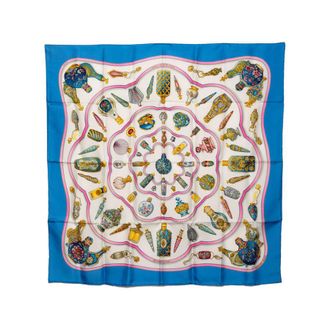 Herm&egrave;s Pre-owned Hermes Qu Importe Le Flacon Silk Scarf 90 Ladies 0Y90PYAIBF9MZ522