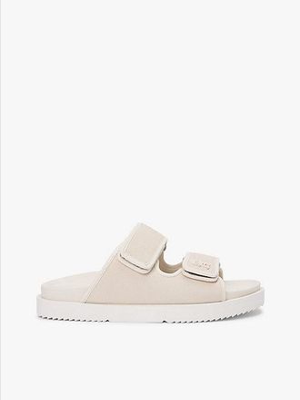Tommy Hilfiger Sandalias de piel con suela dentada