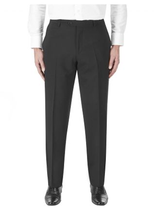 Skopes Wool Rich Darwin Black Suit Trouser in Waist 42R