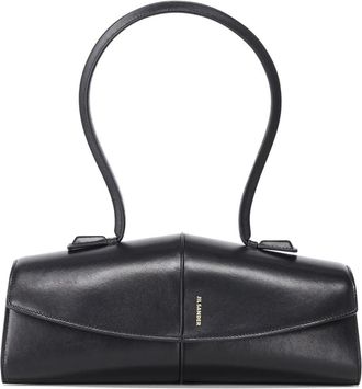 Jil Sander Shoulder Bag - Dames - Schoudertassen - Zwart - ONE Size - Leer - Tassen