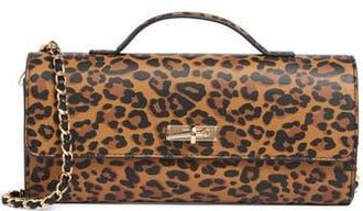 Steve Madden Benovi Clutch in Leopard at Nordstrom Rack