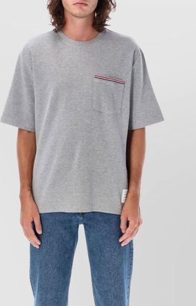 Thom Browne oversized cotton short sleeve t-shirt