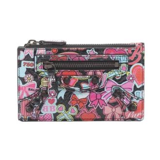 Balenciaga Pre-owned Wallets, female, Multicolor, Size: ONE SIZE Pre-owned Card Case
