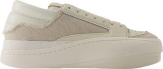 Yohji Yamamoto Centennial Low Sneakers - Y-3 - Leather - Black