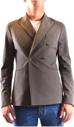 Hosio Jacket - Heren - Blazers - Groen - M - Katoen - Jassen