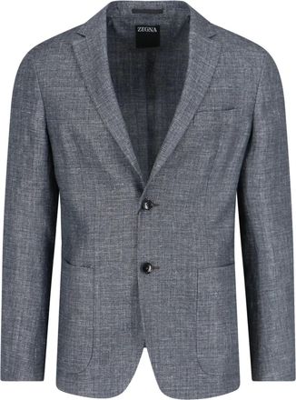 Ermenegildo Zegna Blazer monopetto - Grigio