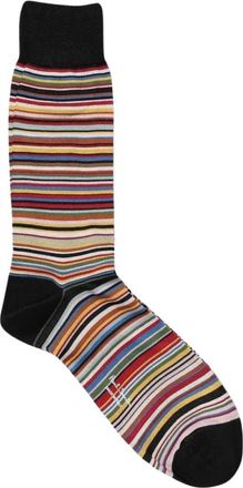 Paul Smith Gestreept Crew Sokken - Heren - Sokken - Veelkleurig - ONE Size - Katoen - Ondergoed