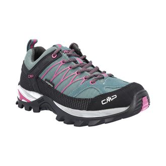 F.lli Campagnolo Wanderschuh CMP RIGEL LOW WMN TREKKING SHOE WP, Damen, Gr. 36, agave, festival, Leder, Synthetik, Schuhe Wanderschuh, wasserdicht