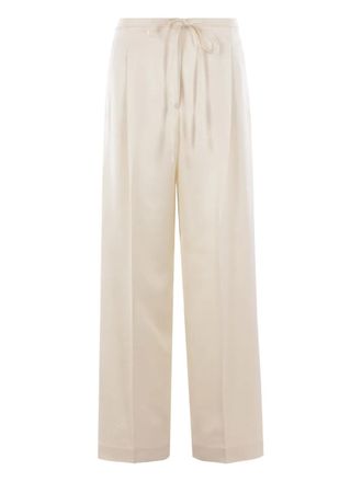 Róhe straight-leg trousers - Neutrals