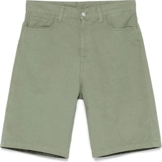 Carhartt Work in Progress Landon Short - Heren - Korte Broeken - Groen - W30 - Katoen - Korte Broeken