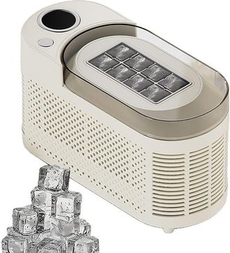No Brand M&aacute;quina De Hielo Port&aacute;til: M&aacute;quina De Hielo Compacta Para Encimera, Ideal Para Dormitorios, Bares Y Autom&oacute;viles. Compatible Con La Preparaci&oacute;n De Hiel