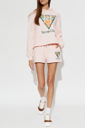 Casablanca Hoodie, Womens, Pink