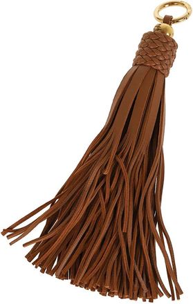 Etro Etro, Bag Accessories, female, Brown, Size: ONE SIZE Charm Tassel Leather 23,5 cm