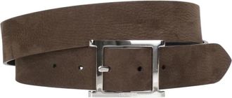 Orciani Omkeerbare su&egrave;de en leren riem - Heren - Riemen - Bruin - 100 CM - Su&egrave;de - Accessoires