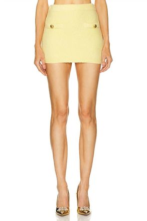 Ronny Kobo Dalyabee Sweater Skirt In Sunglow