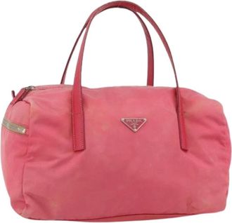 Prada Pre-owned Handbags, female, Pink, Size: ONE SIZE Pre-owned Vintage Hand Bag
