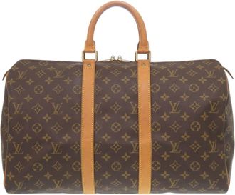 Louis Vuitton Brown Monogram Monogram Boston Bag (Pre-Owned)