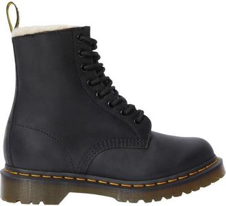 Dr. Martens 1460 Serena Burnished Wyoming Winterschuhe für Damen | schwarz