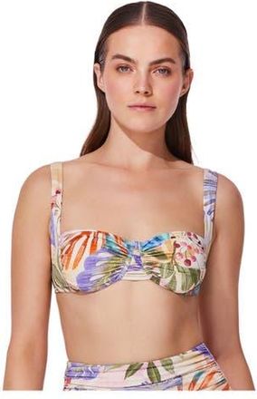 Gottex Cherry Blossom Underwire Bikini Top in Blossom-Multi at Nordstrom, Size 12