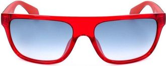 adidas Mens Red Sport Sunglasses OR0023-90W-3