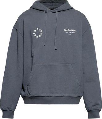AllSaints Hoodie met grafische print - Grijs