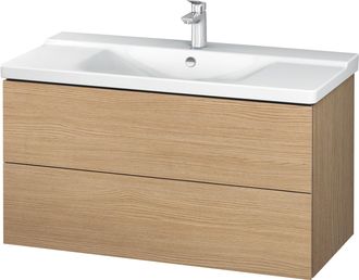 Duravit Duravit L-cube Mueble De Pared 1020mm, Profundidad 481, 2 Cajones, Adecuado Para P3 Comfort Art&iacute;culo 233210, Color: Decoraci&oacute;n Roble Europeo - Lc62500
