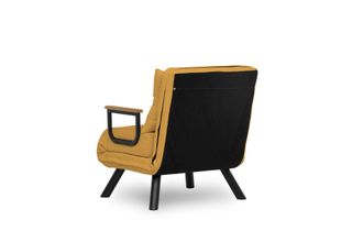 Les Tendances Sill&oacute;n Cama, Sof&aacute; Cama, Asiento Individual, Cama De Invitados Sofa-bed Mustard