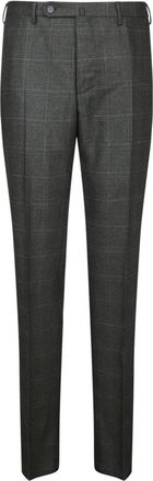 Incotex Suit Broeken - Heren - Nette broeken - Groen - S - Broeken