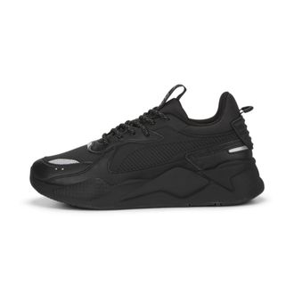Puma Sneaker PUMA RS-X TRIPLE, Damen, Gr. 46, schwarz (puma schwarz, puma schwarz), Synthetik, unifarben, Schuhe Sneaker
