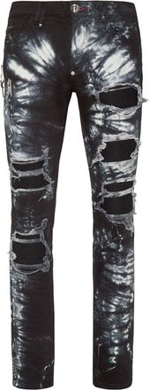 Philipp Plein Rock Star skinny jeans - men - Elastane/Cotton - 31 - Black