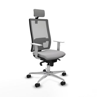 Piqueras y Crespo Piqueras Y Crespo Silla Ergon&oacute;mica Gris Claro De Oficina