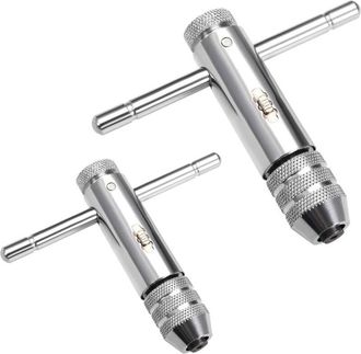 OEM Llaves De Carraca Para Machos De Roscar, Llave De Carraca Ajustable Con Mango En T, Soporte Para Machos De Roscar M3-m8 / M5-m12, Llave Para Roscas M3