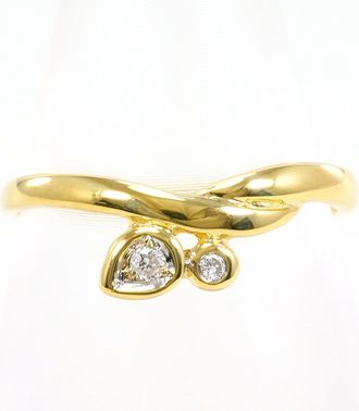C&A Yellow Gold Yellow Gold (18K) Band Ring (Pre-Owned)