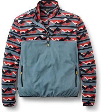 Passenger Set Off Recycled Polar 1/4 Zip Fleece 2.0 Fleecepullover f&uuml;r Herren | bunt