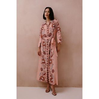 Raishma Sasha Pink Dress at Nordstrom, Size 12 Uk