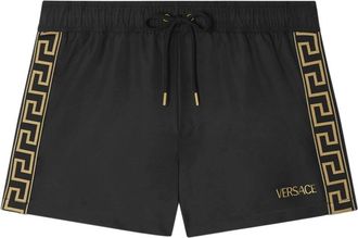 Versace GRECCA BRANDED SWIMSHORTS Size: 5, colour: BLACK