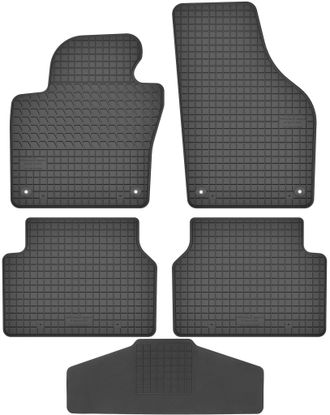 OEM Alfombrillas Motohobby 160204 + Funda 200000/1 - Volkswagen Tiguan 2007-2015 Stop. Av2 Delanteras - Instaladas