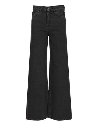 Carhartt Work in Progress Jane Jeans Nero-Donna