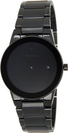 Citizen Axiom Eco-Drive Bracelet Watch, 40mm x 12mm in Black at Nordstrom Rack