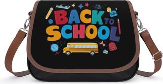 Generic Back to Shcool1 Womens Crossbody Bag Fashion Shoulder Handbags Message Tote Bag with Adjustable Strap