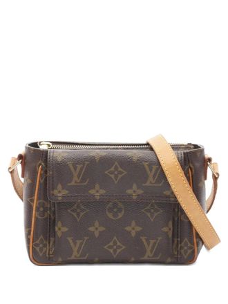 Louis Vuitton 2004 Vivacité monogram-canva shoulder bag - Brown