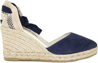 Espadrilles Wedges - Dames - Sleehakken - Blauw - 41 EU - Schoenen